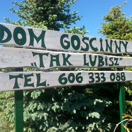 Pokoje Goscinne "Tak Lubisz" Gardna Wielka 외부 사진
