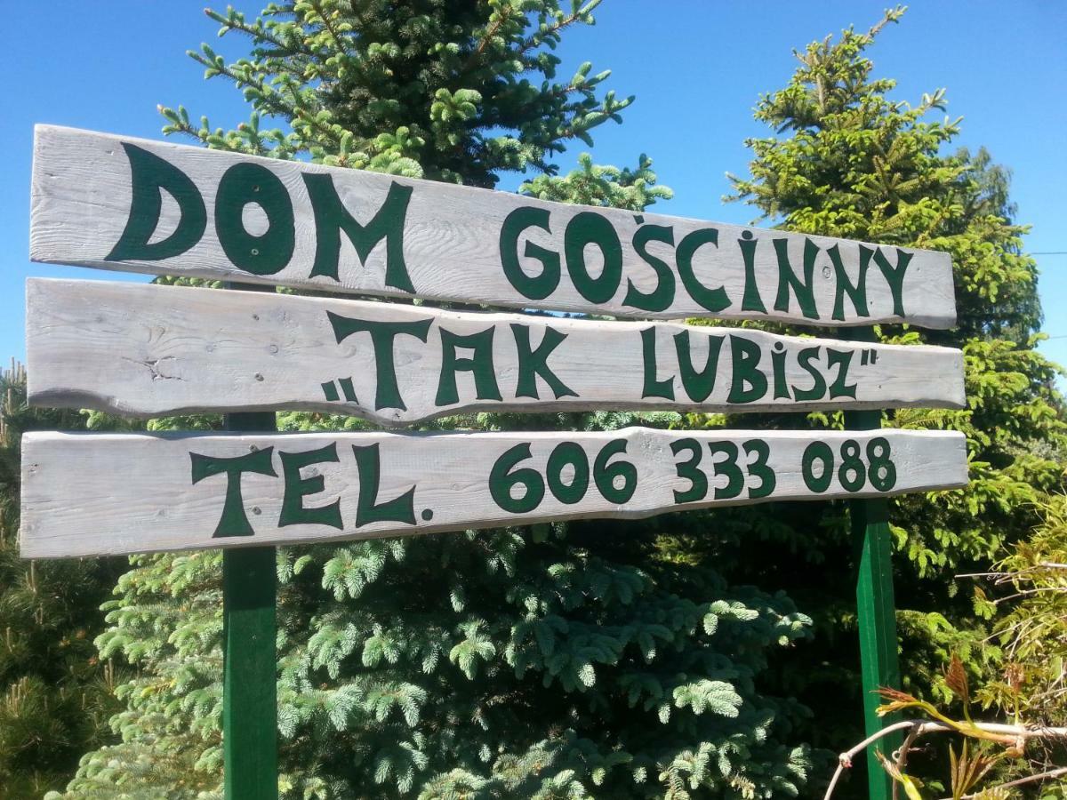 Pokoje Goscinne "Tak Lubisz" Gardna Wielka 외부 사진